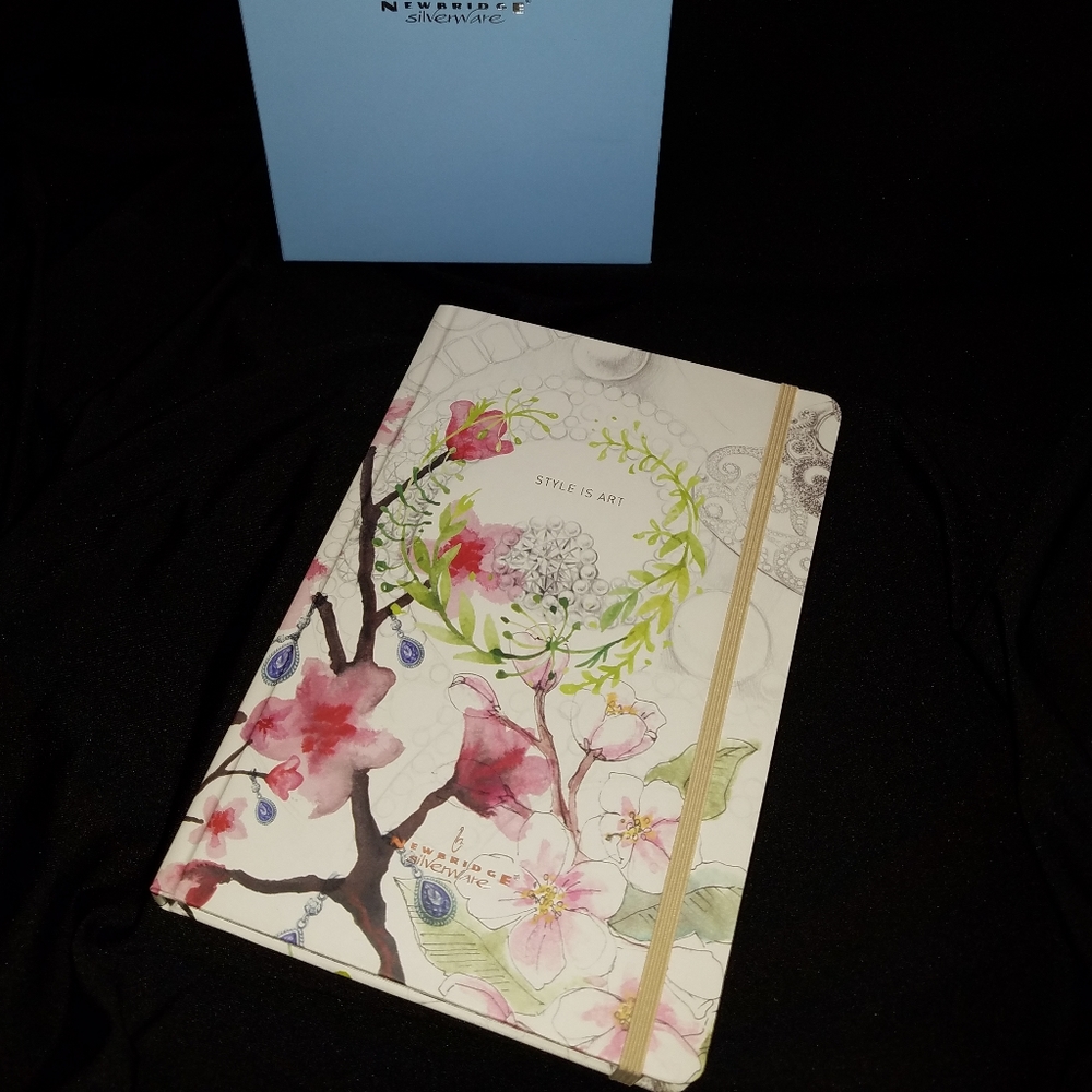 GORGEOUS Journal, silver gilded pages, Ireland